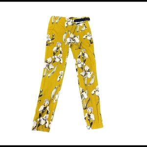 Floral dress pants